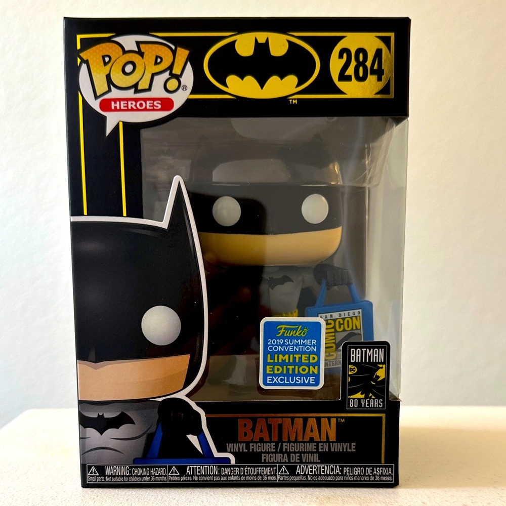 Funko POP! Heroes Batman 2019 Summer Convention Ltd Edition EXCL NIB VAULTED